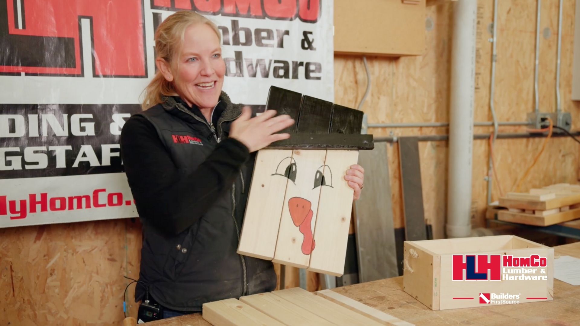 Step 4 DIY Wooden Turkey